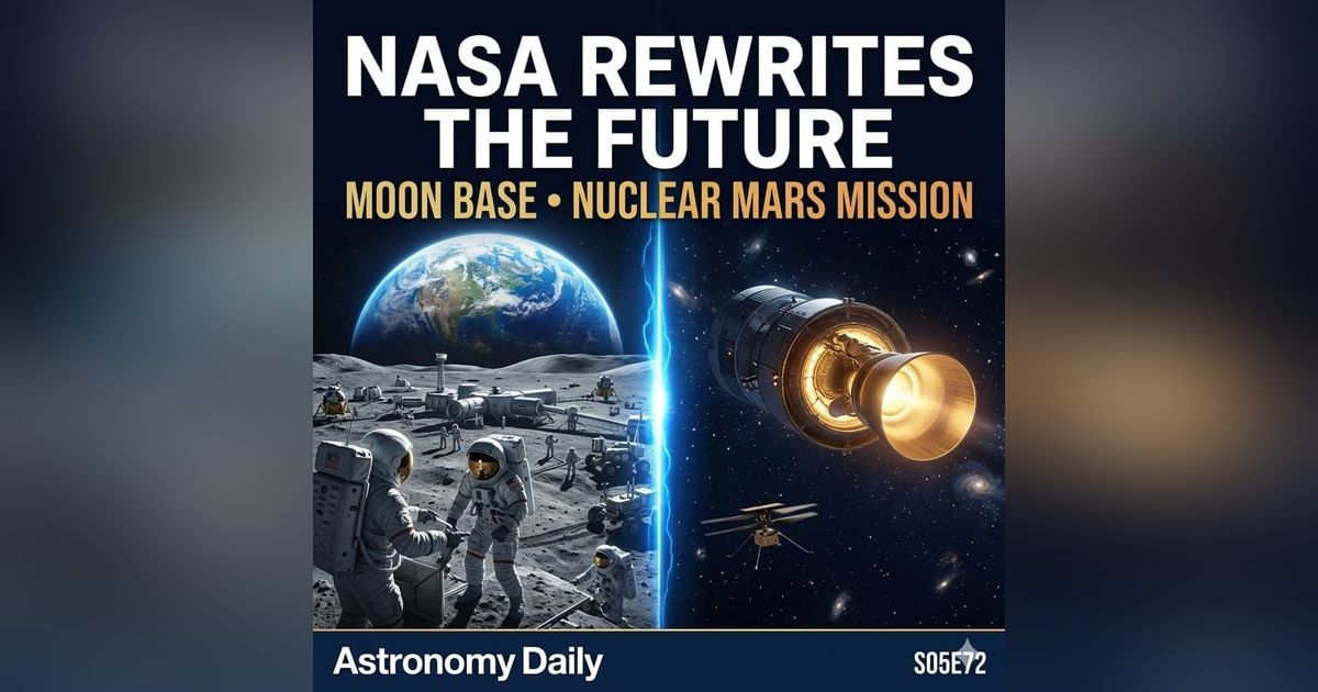 NASA's Moon Base Revolution: Gateway Cancelled, Nuclear Mars Mission Announced & More NASA's Moon Base Revolution: Gateway Cancelled, Nuclear Mars Mission Announced & More
