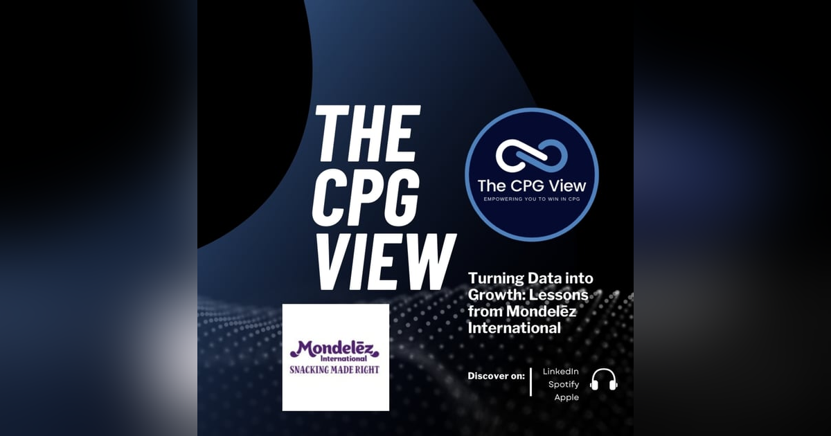 Turning Data into Growth: Lessons from Mondelēz International (Cristina Marinucci, VP Global Growth & Omni Commercial Insights at Mondelēz International) Turning Data into Growth: Lessons from Mondelēz International (Cristina Marinucci, VP Global Growth & Omni Commercial Insights at Mondelēz International)