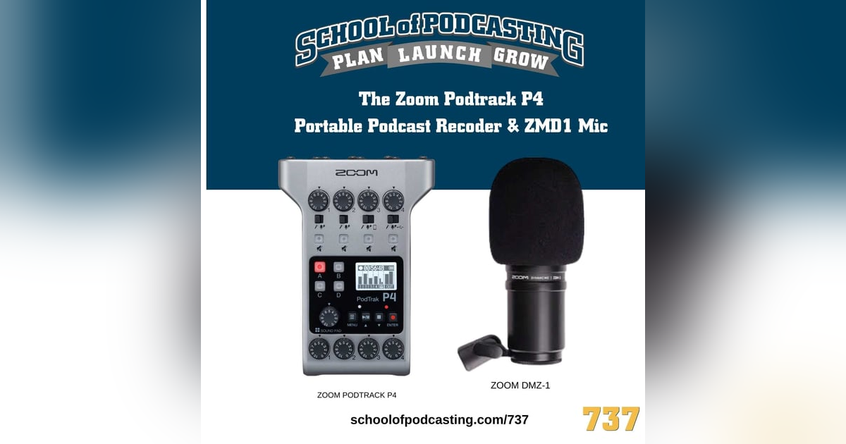 The Zoom Podtrack P4 Portable Podcast Recorder The Zoom Podtrack P4 Portable Podcast Recorder