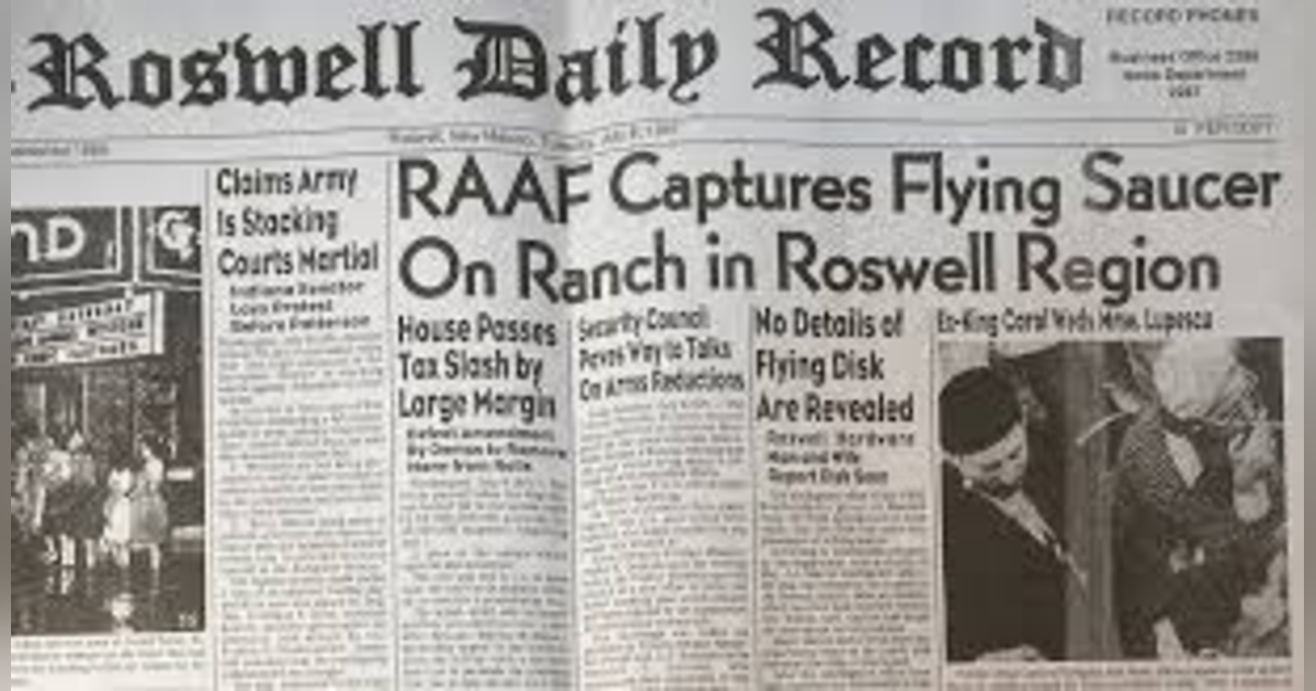 THE ROSWELL UFO INCIDENT THE ROSWELL UFO INCIDENT