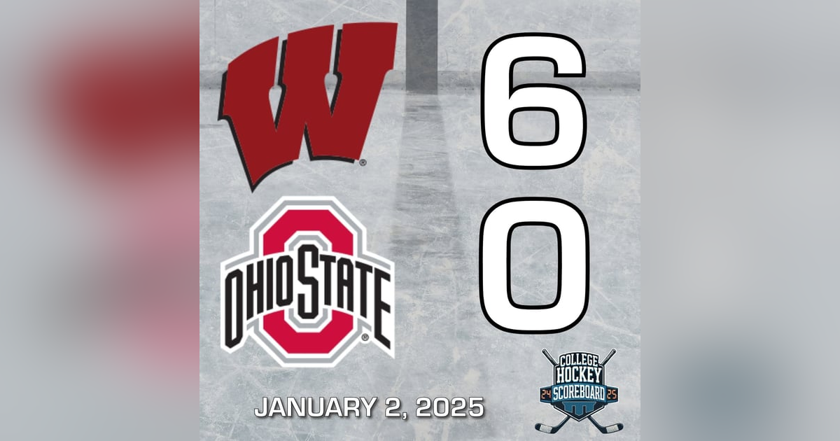 No. 1 Wisconsin women rout No. 2 Ohio State; Top-ranked Michigan State stops Badgers on men's side - CHS 1-2-25 No. 1 Wisconsin women rout No. 2 Ohio State; Top-ranked Michigan State stops Badgers on men's side - CHS 1-2-25