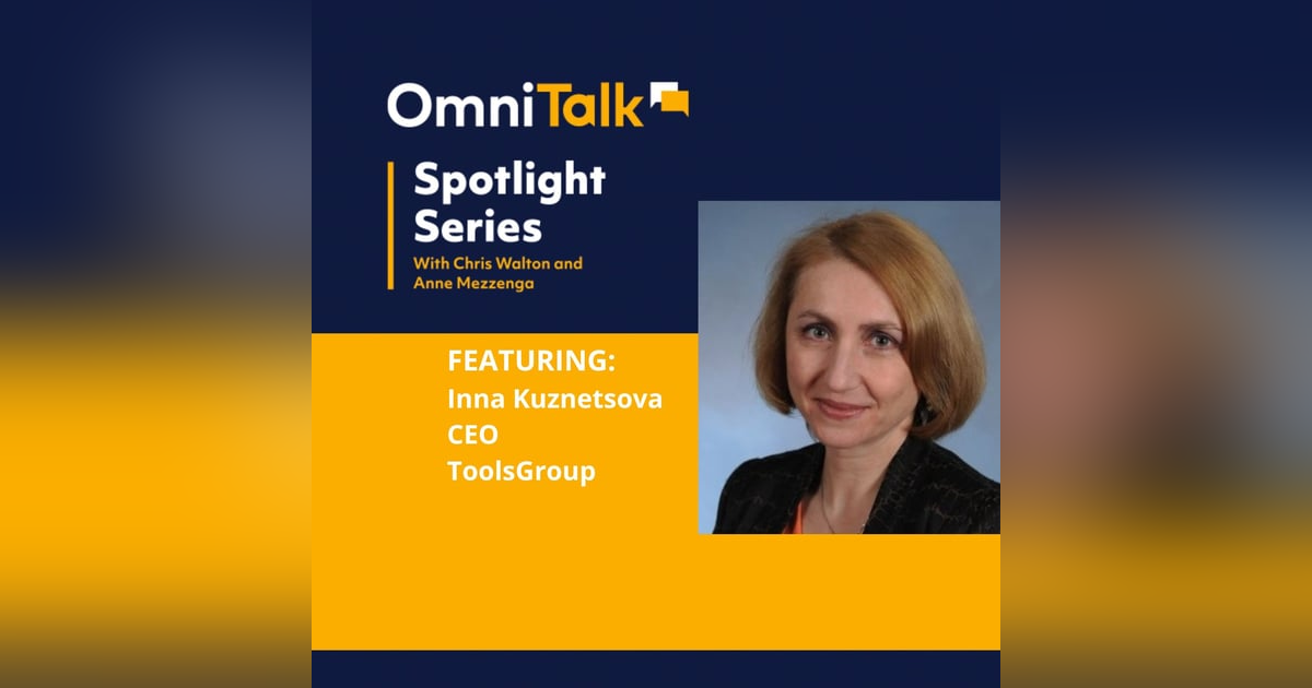 Spotlight Series | Closing The Forecasting & Allocation Gap With ToolsGroup CEO Inna Kuznetsova Spotlight Series | Closing The Forecasting & Allocation Gap With ToolsGroup CEO Inna Kuznetsova