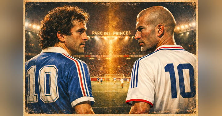 image for Le Match du Siècle : la France de Platini contre la France de Zidane