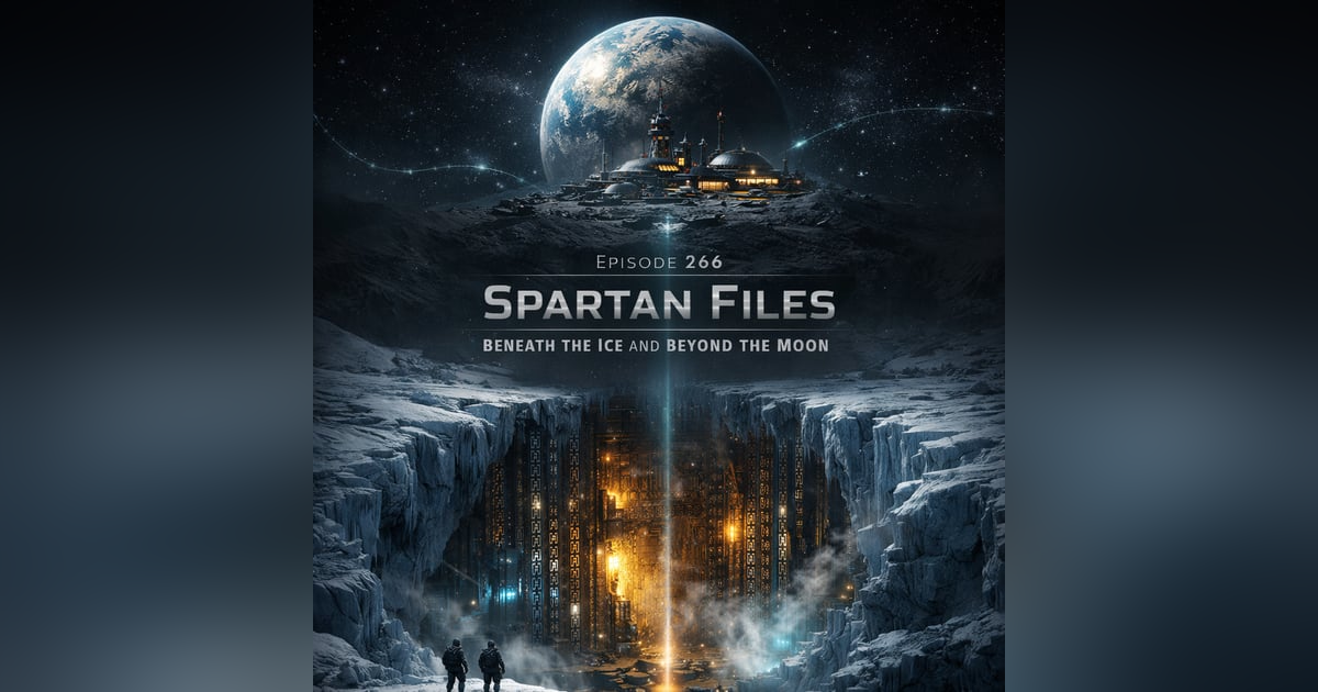 Spartan Files — Antarctic Secrets Beneath the Ice & Moon Bases Beyond Spartan Files — Antarctic Secrets Beneath the Ice & Moon Bases Beyond