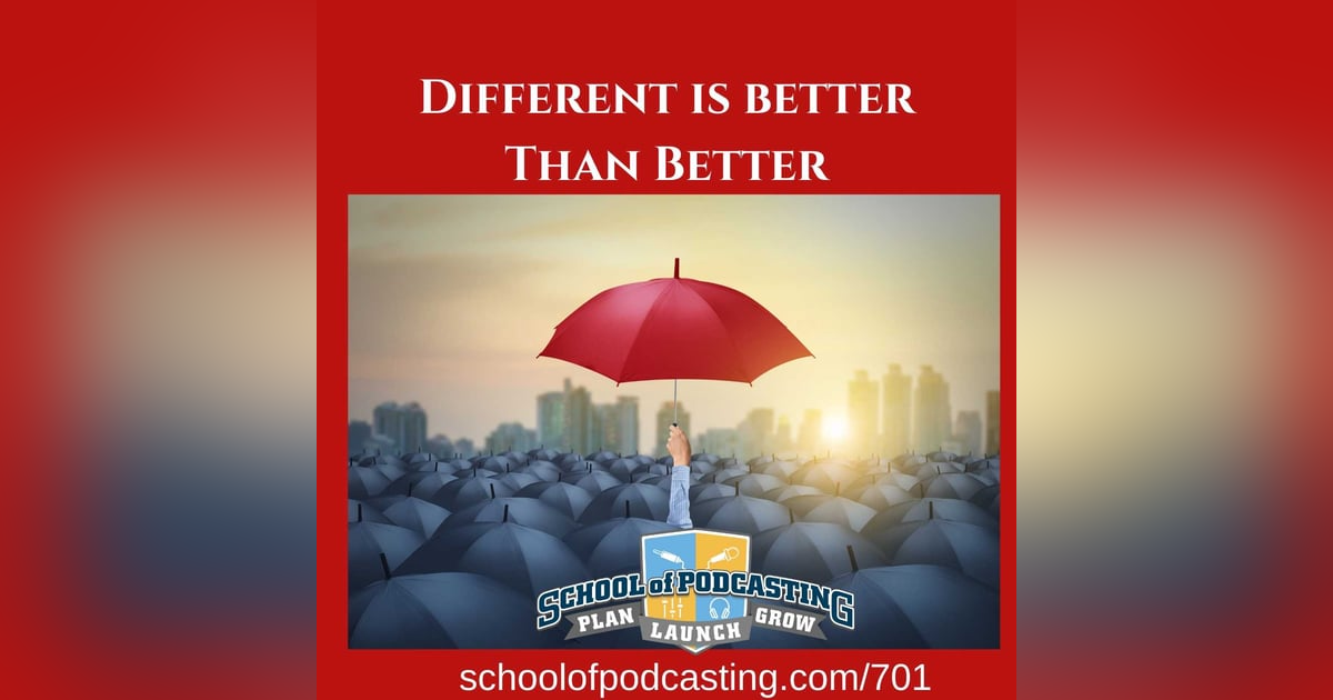 Different Is Better Than Better Different Is Better Than Better