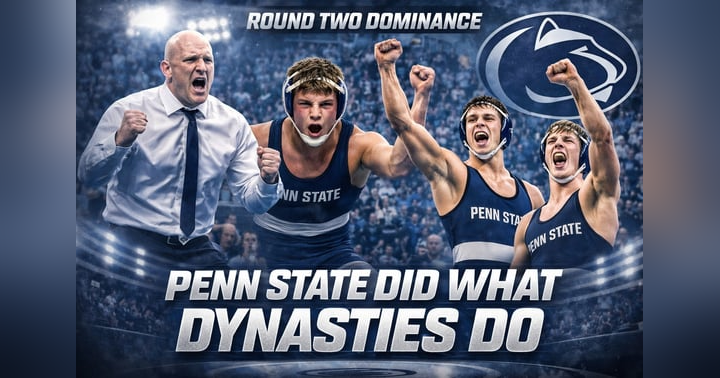 image for Penn State Keeps Breaking the Field, Brackets Get Wrecked, and Friday Is Coming for Everybody: NCAA Wrestling Session II Recap