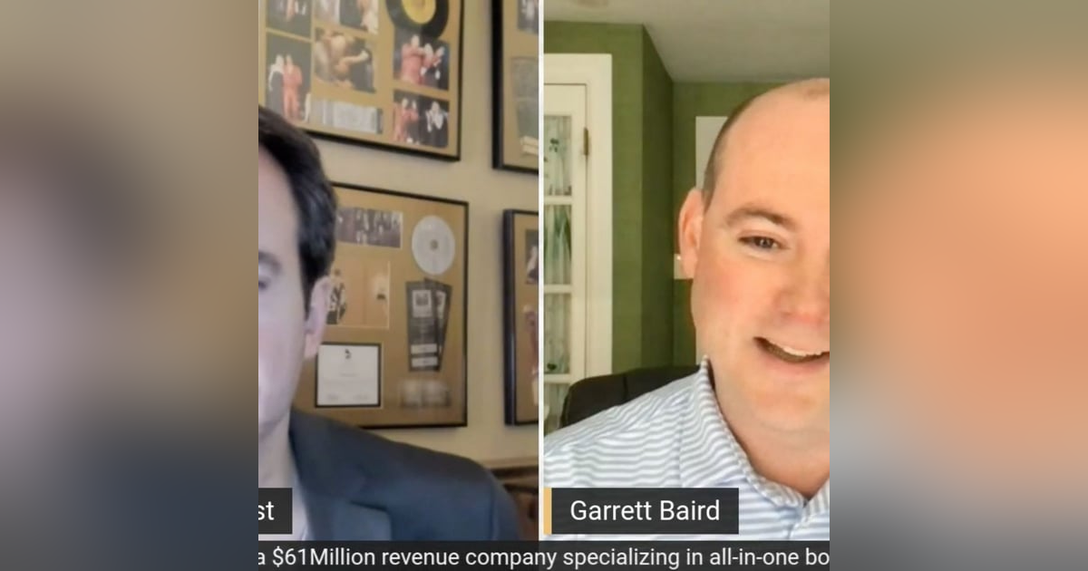 Garrett Baird, President and CEO The Neat Company 61Million revenue Garrett Baird, President and CEO The Neat Company 61Million revenue