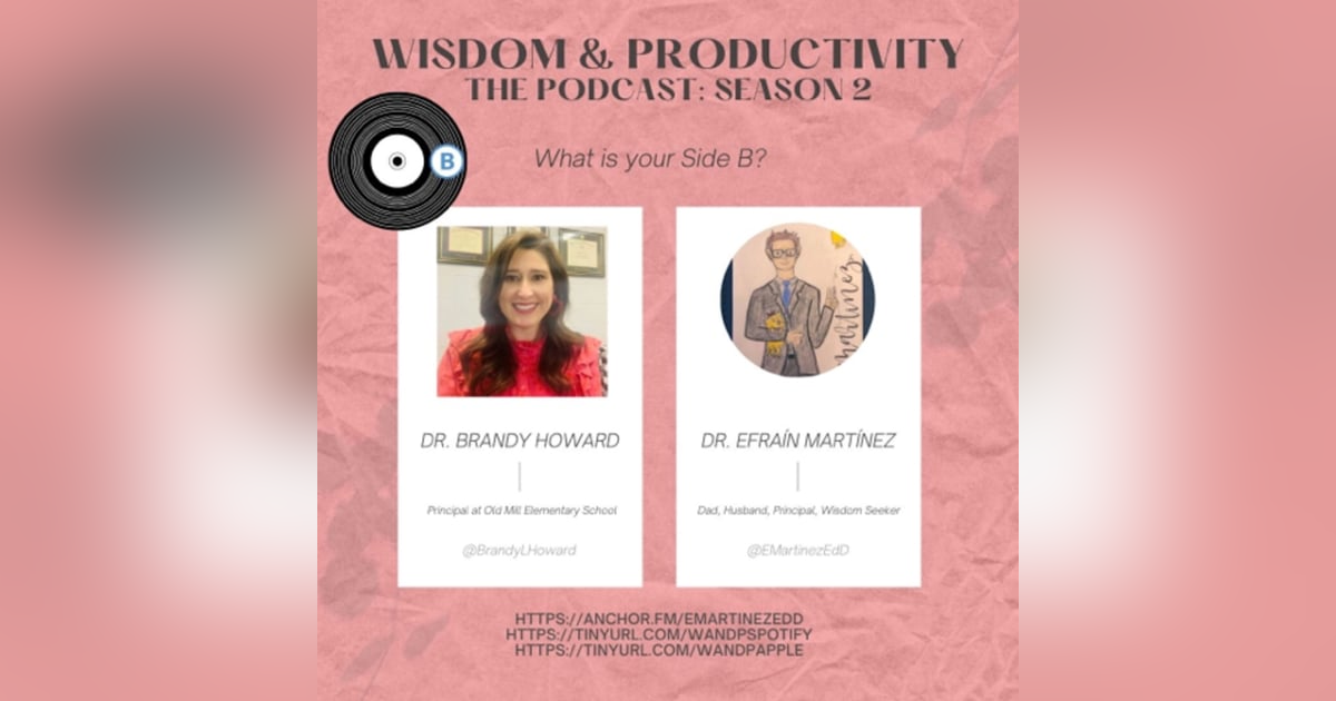 S2:E5: “Interviewing Dr Brandy Howard, Principal at Old Mill Elementary School S2:E5: “Interviewing Dr Brandy Howard, Principal at Old Mill Elementary School
